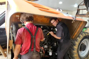 Two Mechanics doing Transmission Repair in Gap, PA